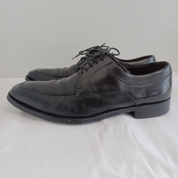 Allen Edmonds Black leather lace up dress mens shoes size 13 - Picture 9 of 13